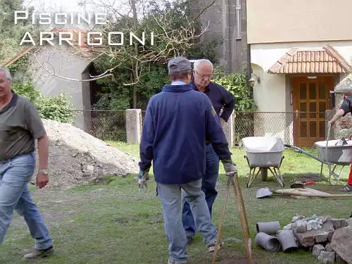 Persone in cantiere 
