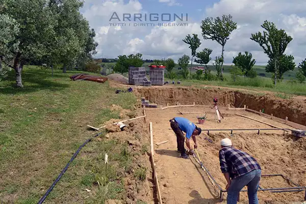 Costruzione della tramoggia servendosi dell’angolare