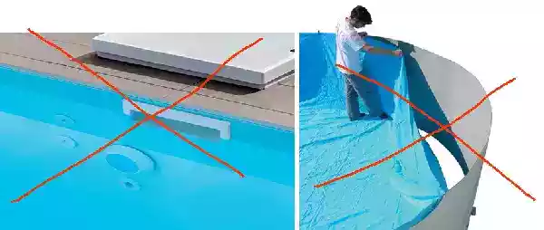 Liner preconfezionato e locale tecnico a parete