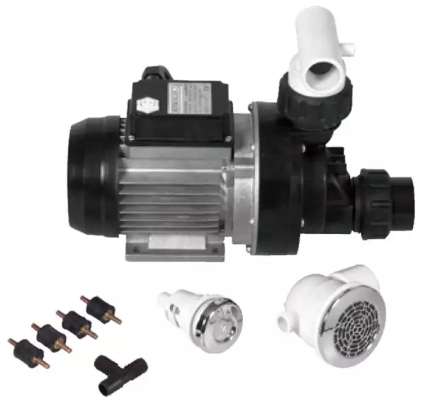 Kit idromassaggo pneumatico a 6 bocchette